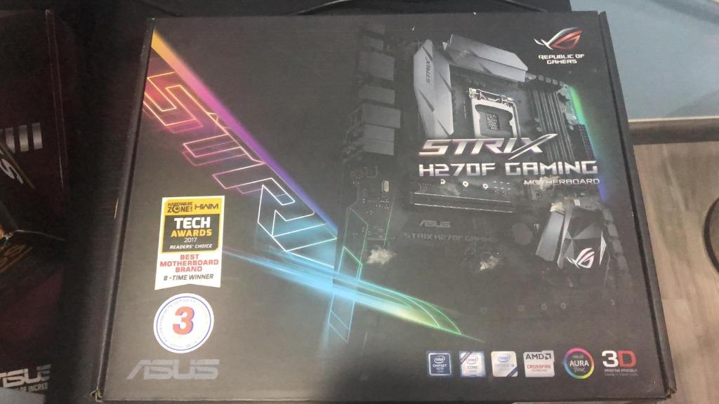 ROG asus Strix B280F Gaming motherboard w/ i5 6600k ...