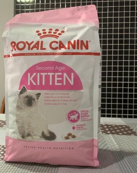 royal canin second age kitten dry food