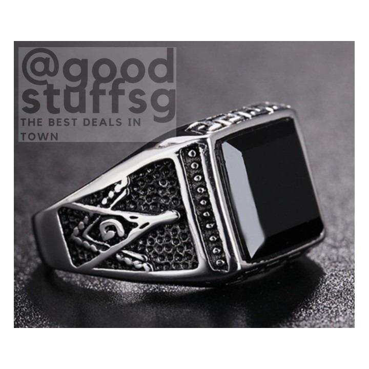 Gold plated masonic rings online