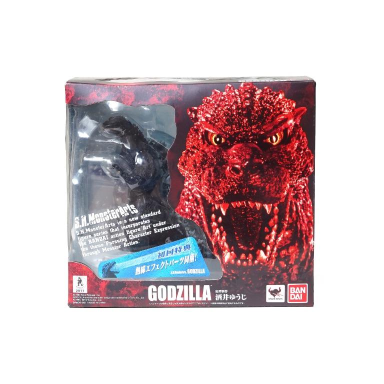 S.H.MonsterArts Godzilla 哥斯拉初回特典, 興趣及遊戲, 玩具& 遊戲類