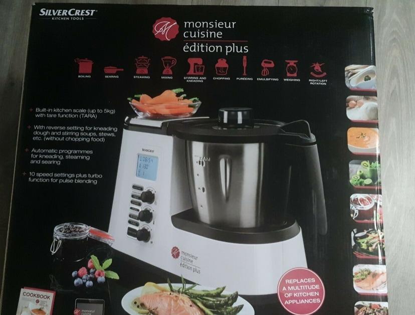 Silvercrest Monsieur Cuisine Edition Plus Kitchen Machine Food Processor Home Appliances Kitchenware On Carousell