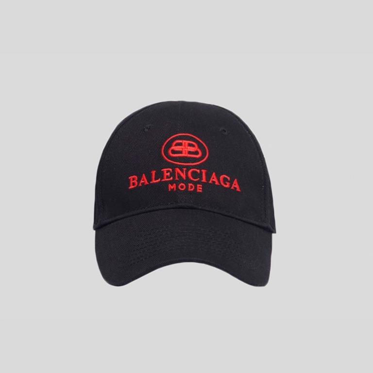 balenciaga mode hat black