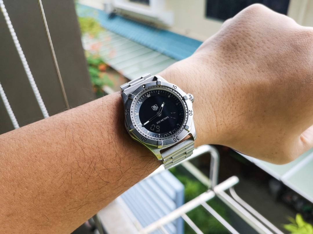 Tag Heuer Ana Digi Professional Men S Fashion Watches On Carousell Pm through wus messaging system. tag heuer ana digi professional
