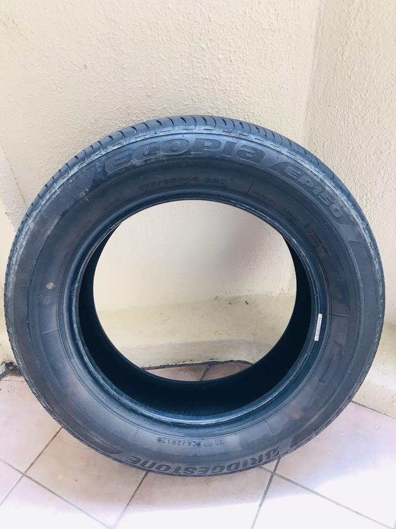 Tayar Bridgestone Ecopia 175 65 14 Secondhand Auto Accessories On Carousell