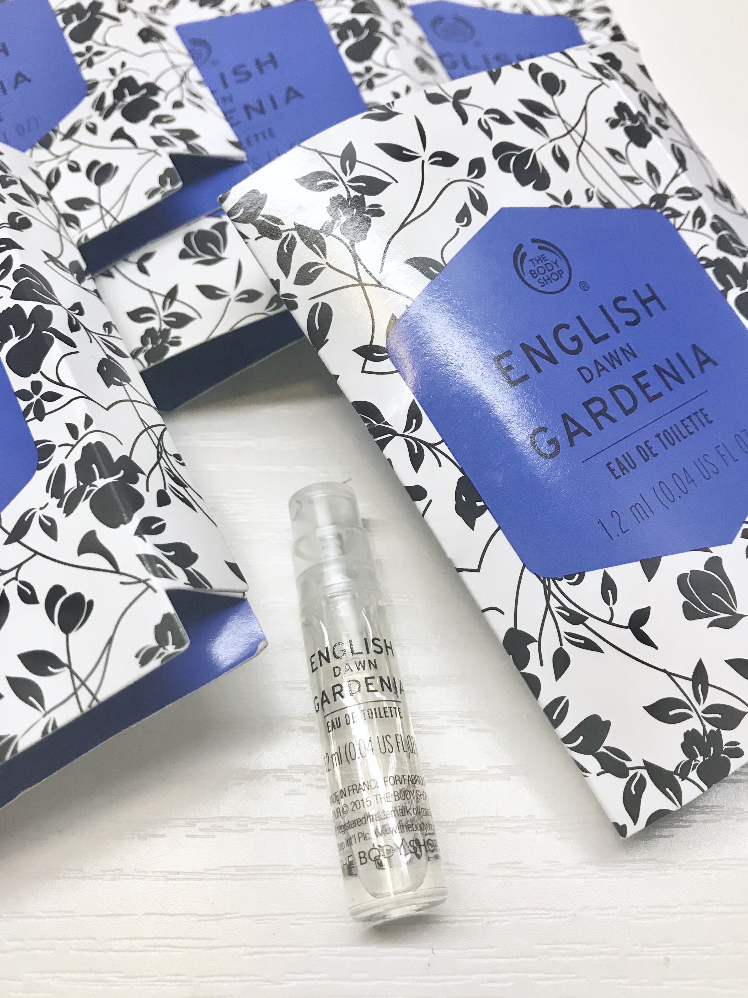 the body shop english dawn gardenia eau de toilette