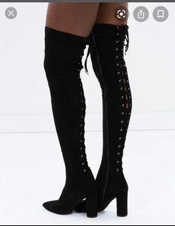 Thigh high boots