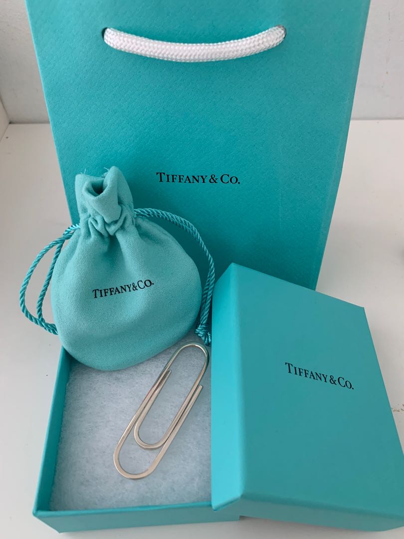 tiffany and co paperclip bookmark
