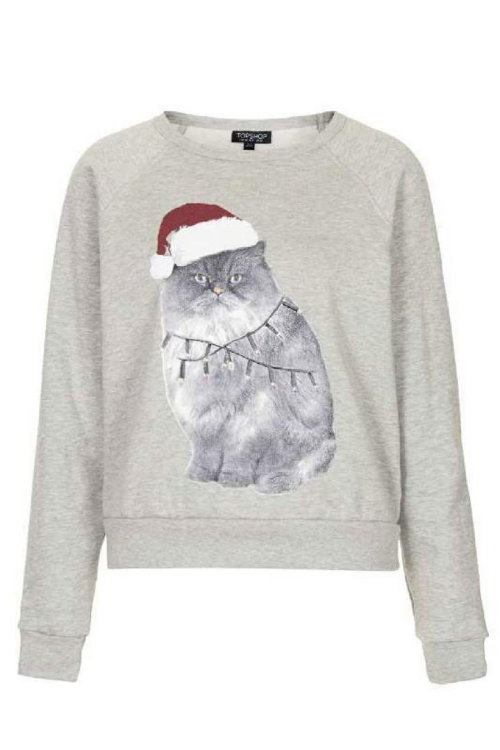 Christmas sweater topshop online