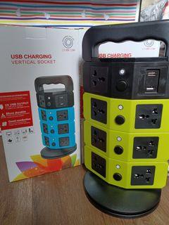 TOWER POWERPLUG 11 socket + 2 USB