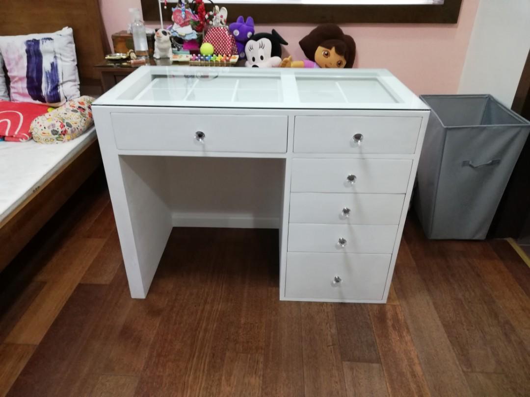 study table with dresser
