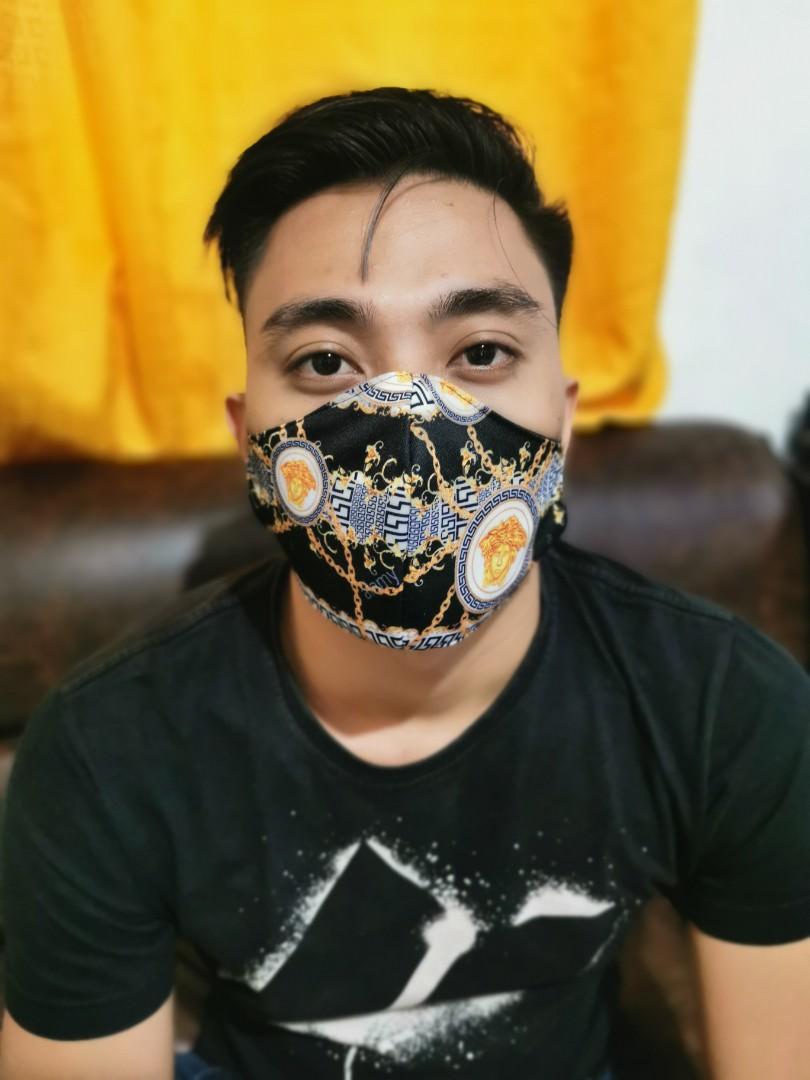 Versace face shield best sale