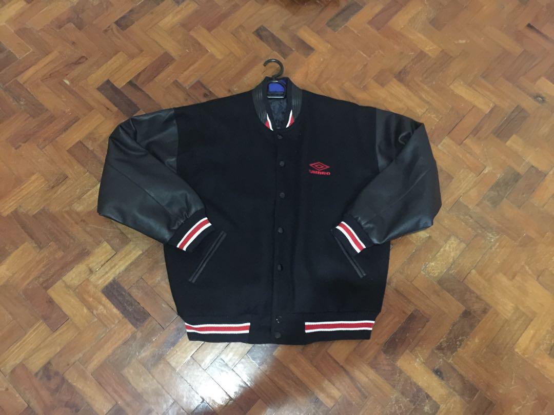 Vintage Umbro Manchester United Embroidered Jacket Sports Athletic Sports Clothing On Carousell