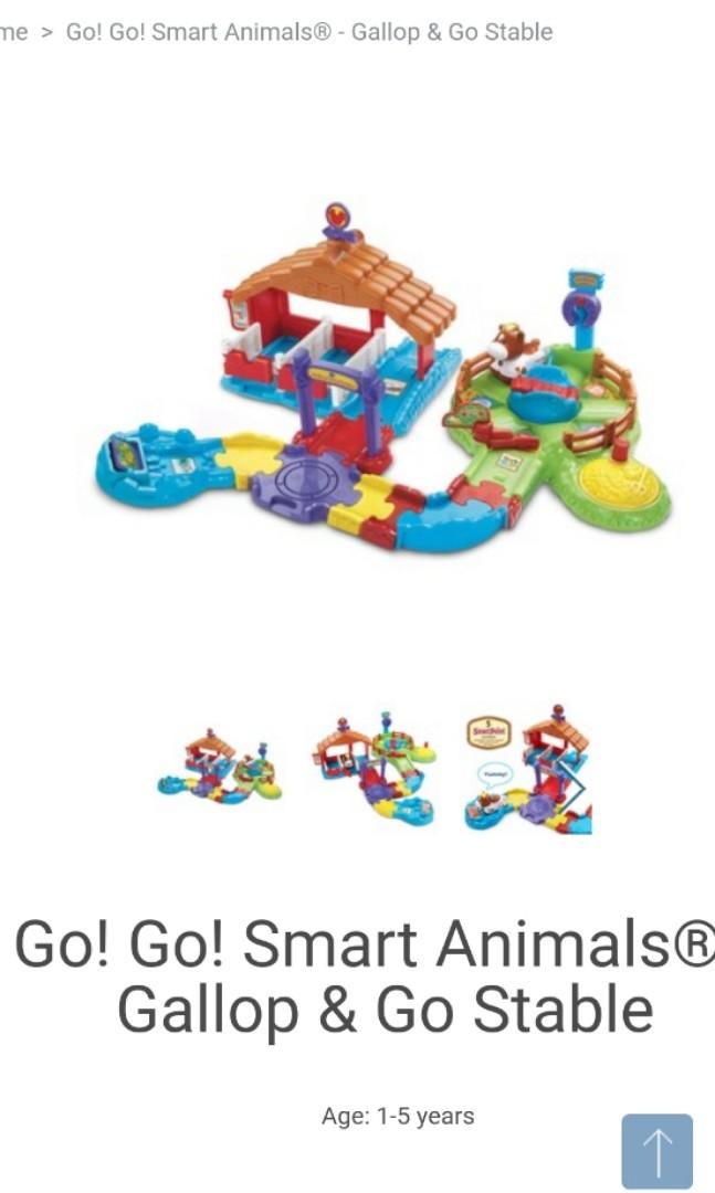 vtech go go smart animals gallop and go stable