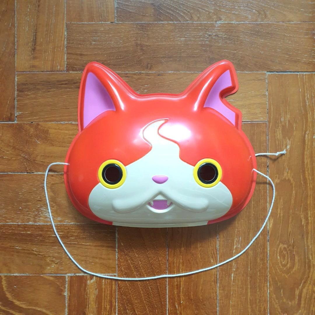 Youkai Watch Jibanyan Japanese Mask 妖怪ウォッチ ジバニャン マスク Hobbies Toys Memorabilia Collectibles Fan Merchandise On Carousell