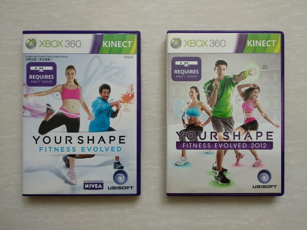 Your Shape Fitness Evolved XBOX Kinect Games, Video Gaming, Video Games,  Xbox on Carousell