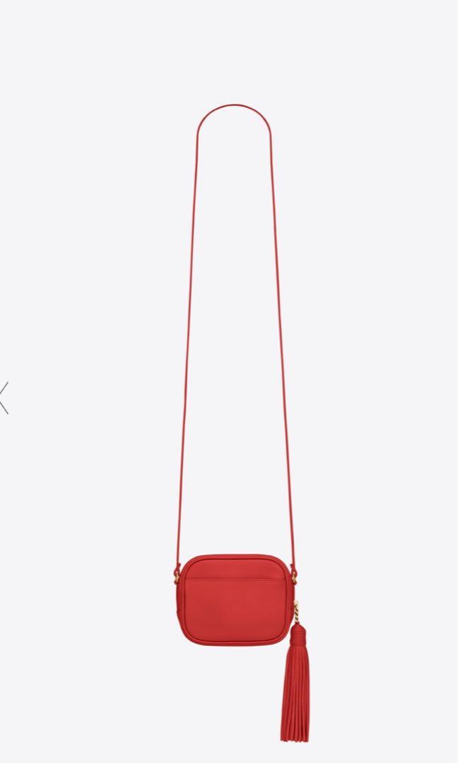 Ysl blogger bag red 2025