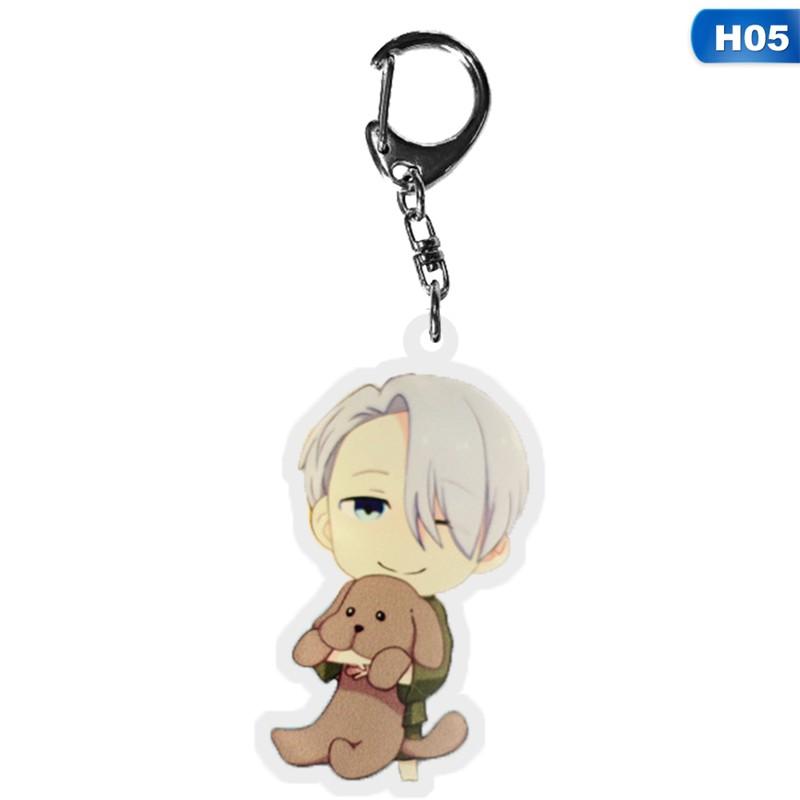 Yuri On Ice Anime Keychains Entertainment J Pop On Carousell