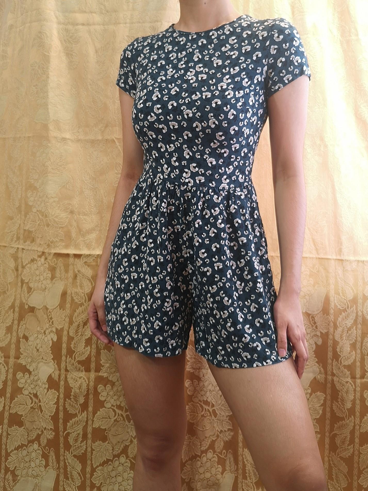 cotton romper womens