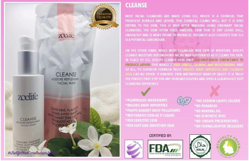 face cleanser natural ingredients
