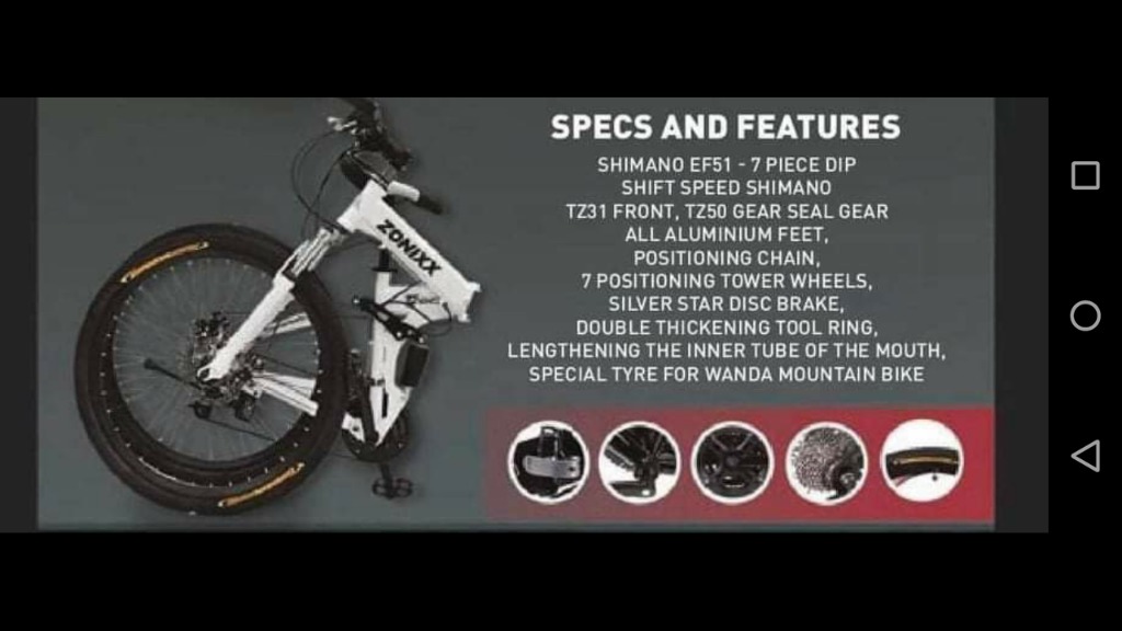 zonixx mountain bike price