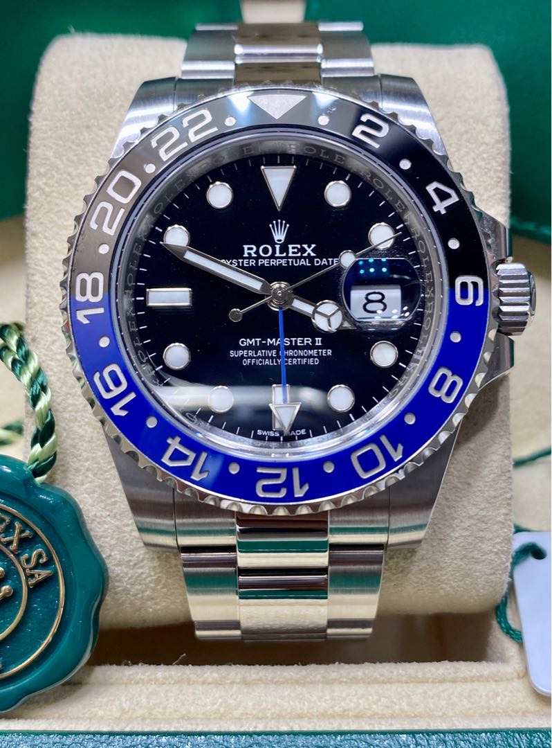 2017 Rolex GMT-Master II Batman, Luxury 