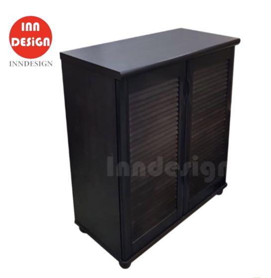 2 Doors Shoe Cabinet Free Delivery Furniture Shelves Drawers On Carousell