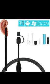 3 in 1 HD Visual Earpick USB Endoscope Camera Ear Cleaner Remover Otoscope