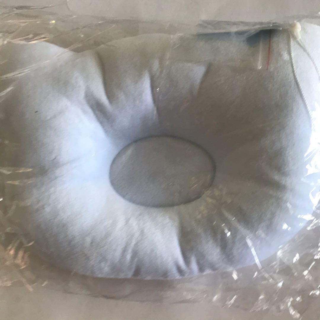 全棉 嬰兒 枕頭 熊熊 熊仔 熊仔頭 布迪兔 淺藍色 天藍 藍色 Cotton Petitlapin bb baby bbs babys