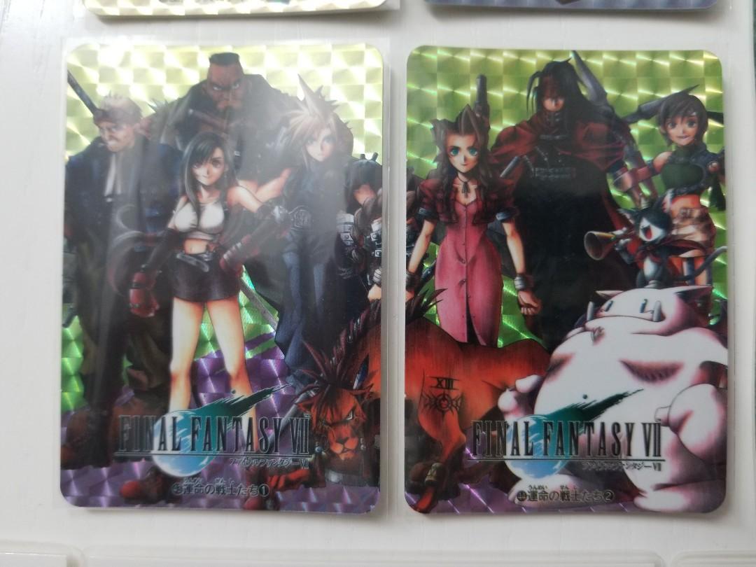 日版初代絕版極稀有final Fantasy 太空戰士 最終幻想vii 7 Tifa 全套特別閃made In Janpa 閃卡齊套十張 玩具 遊戲類 玩具 Carousell 日版初代絕版極稀有final Fantasy 太空戰士 最終幻想vii 7 Tifa 全套特別閃made In Janpa 閃卡齊套十張 玩具 遊戲類 玩具 Carousell