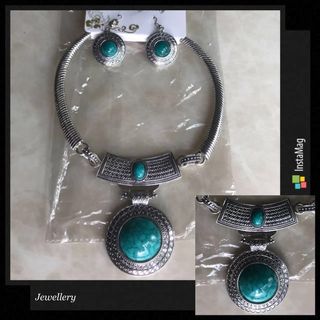 全新 - 頸鏈耳環一套 Set of accessories64213877857793110