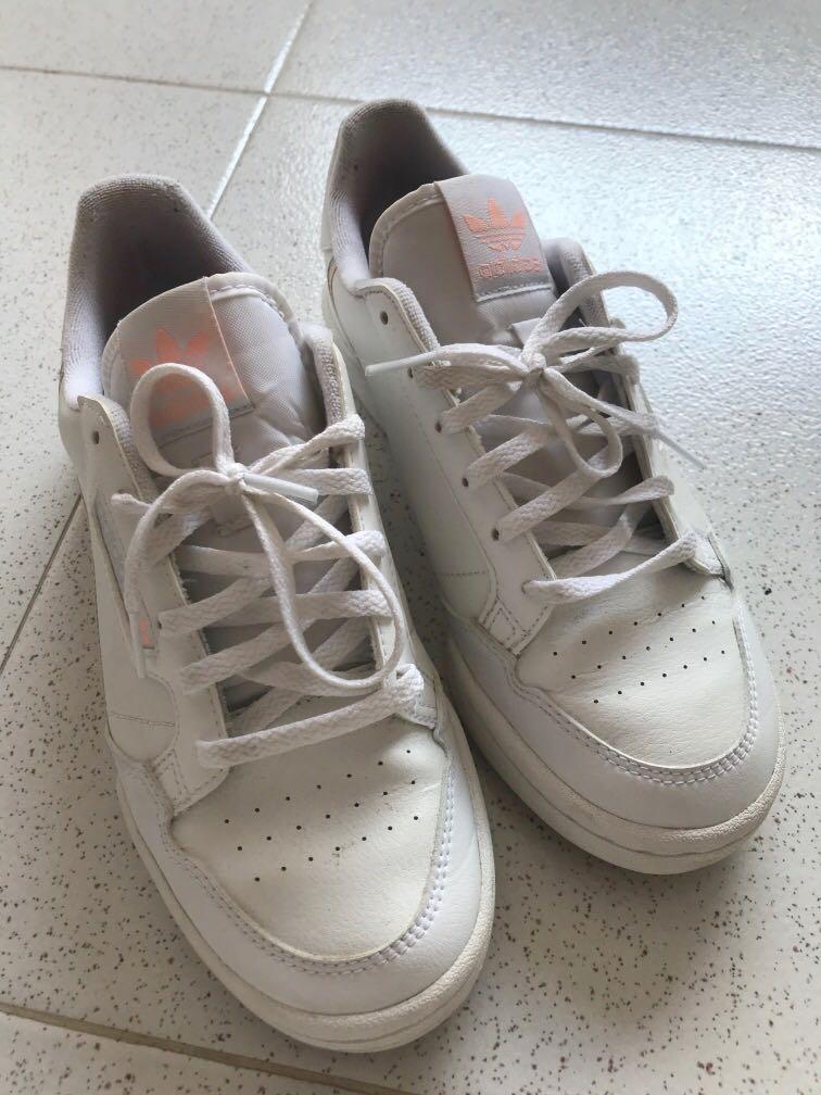 Adidas falcon grey salmon hot sale