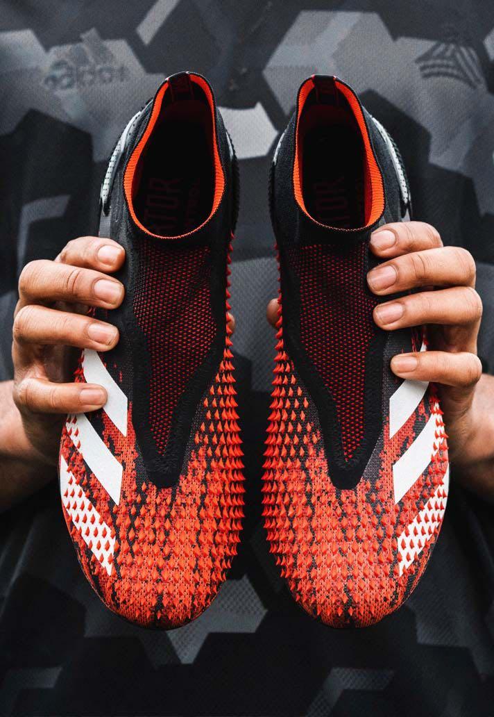 Adidas Predator 20 Pro Royal Red Goalkeeper Gloves.