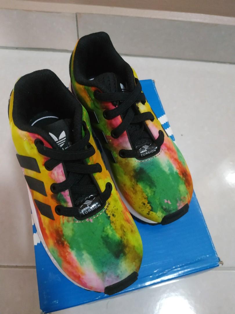 Adidas zx flux kids 2025 yellow