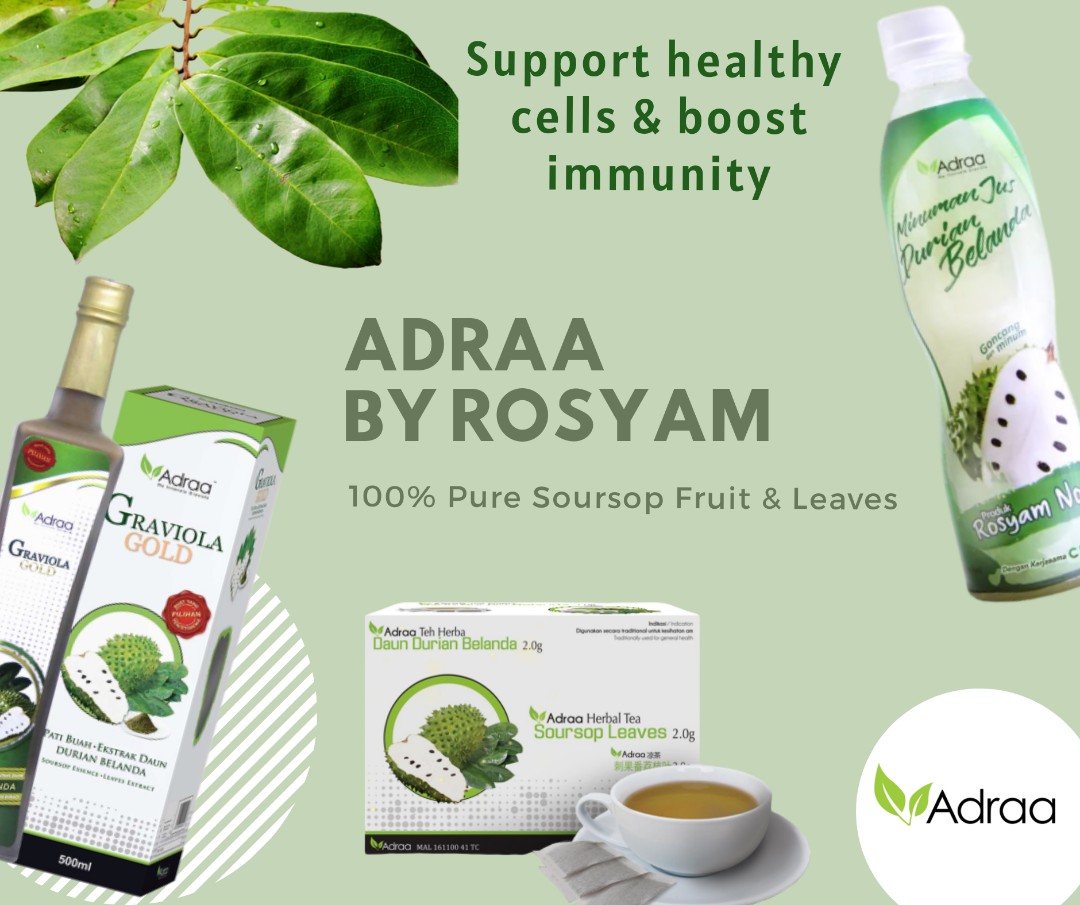 Adraa Soursop Products Health Nutrition Health Supplements Health Food Drinks Tonics On Carousell