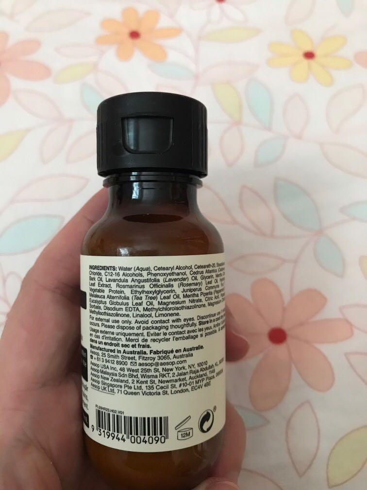 Aesop Shampoo Body Clenser Beauty Personal Care Bath Body Body Care On Carousell