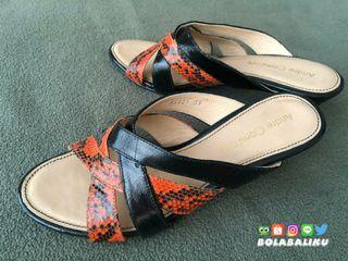 Andre Comfort Chunky Heel Sandals Preloved