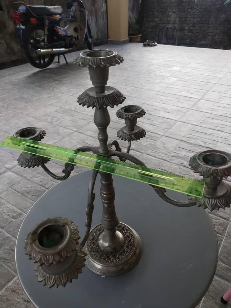 (ANTIQUE) MoorishSpanish Candler holder, Furniture & Home Living, Home Decor, Other Home Decor