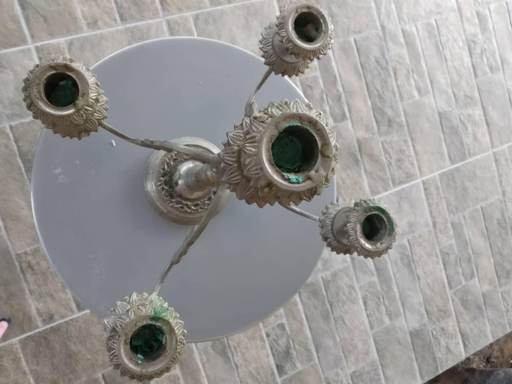 (ANTIQUE) MoorishSpanish Candler holder, Furniture & Home Living, Home Decor, Other Home Decor