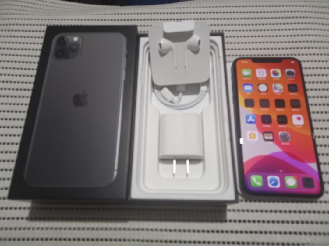 Apple iPhone 11 Pro Max NTC Complete All Original Good as New (Category: iPhone 11 Series) located in Manila. Submitted by doriginal (Listing ID 1020215039, Image 2). Description: Flawless Unused Accessories All Original NTC Approved 100 Battery Health Good As New 64gb Storage Smartlocked.