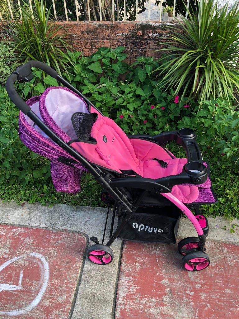 Apruva folding deluxe baby stroller top