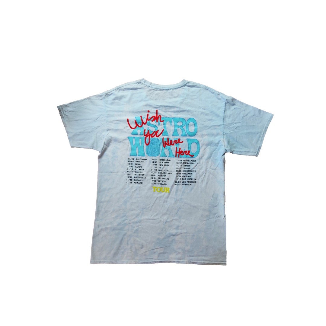 astroworld white shirt