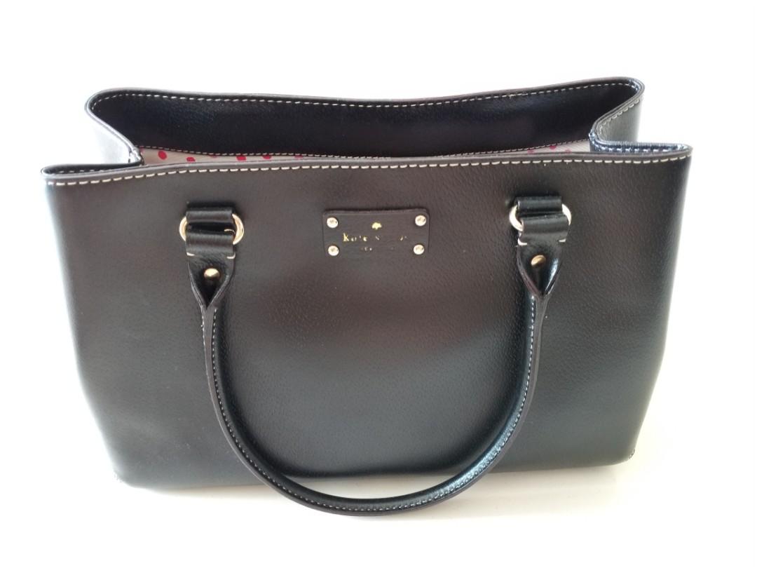 Brand new authentic Kate Spade Wellesley Elena Black Tote handbag
