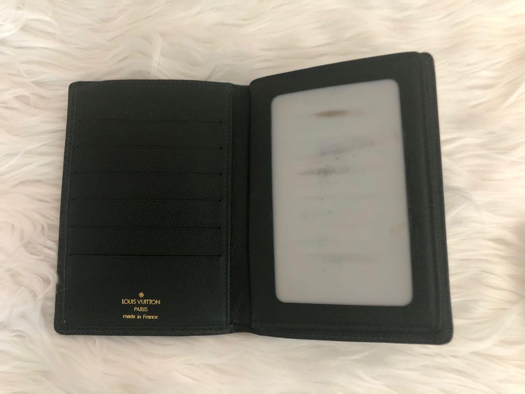 Authentic Louis Vuitton Passport Holder, with date code, taiga leather,  Luxury, Bags & Wallets on Carousell