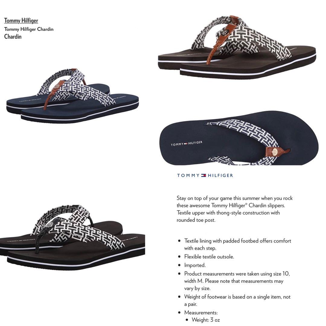 tommy hilfiger flip flops womens