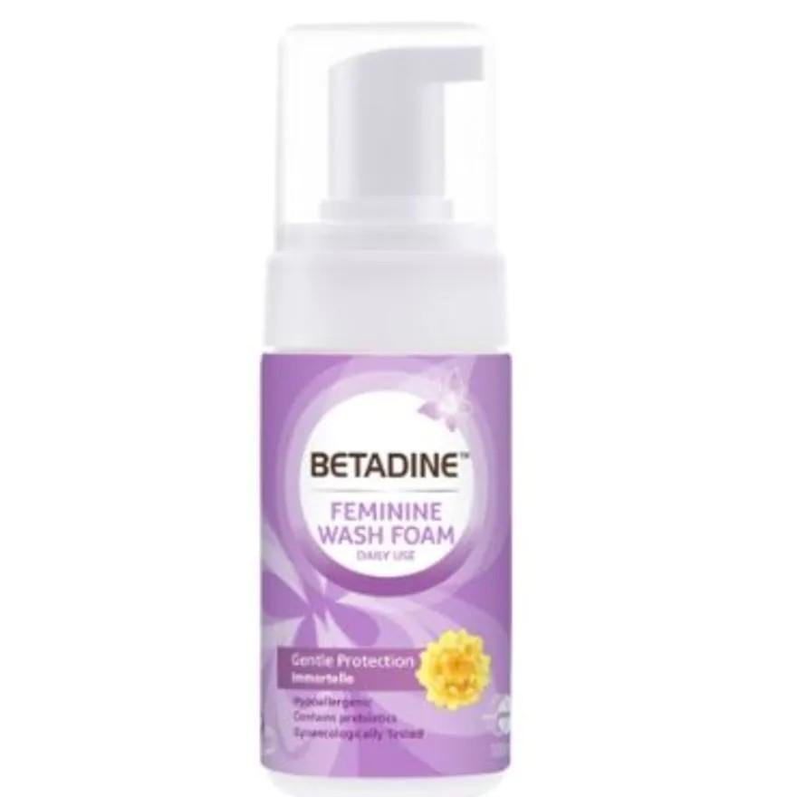 BETADINE FEMININE WASH foam, Beauty & Personal Care, Bath & Body, Body