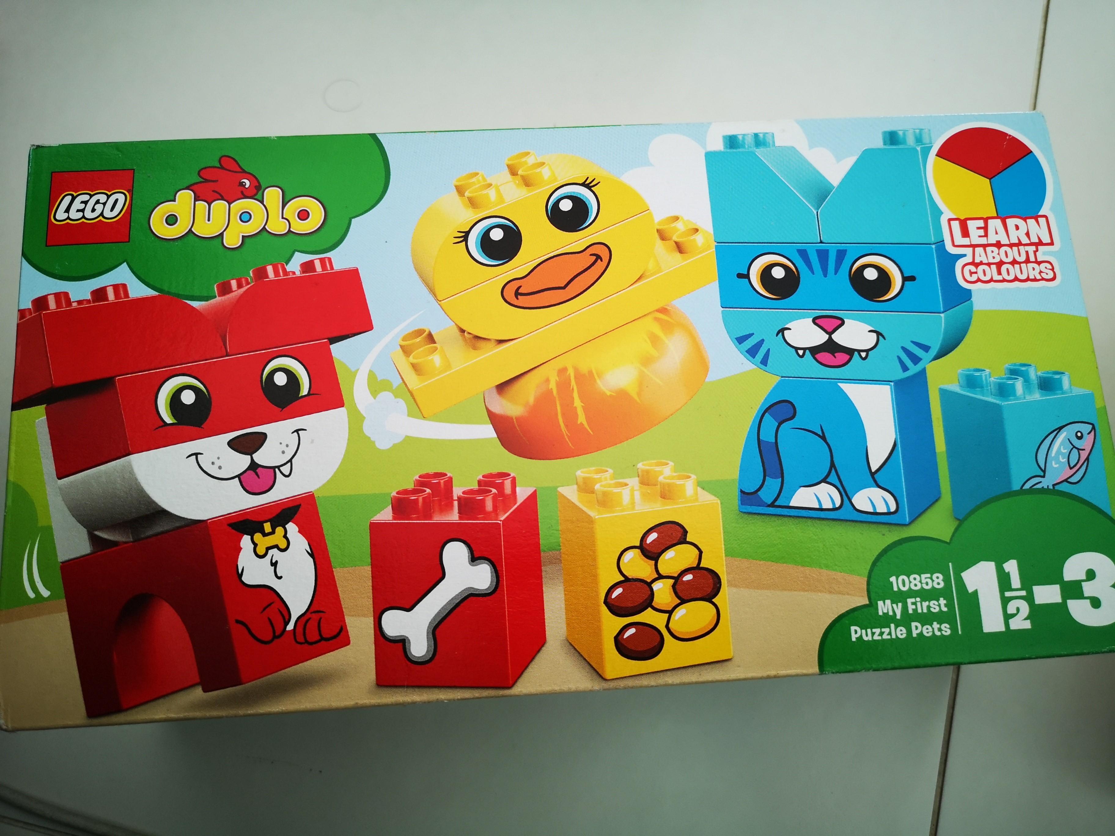 lego duplo puzzle pets