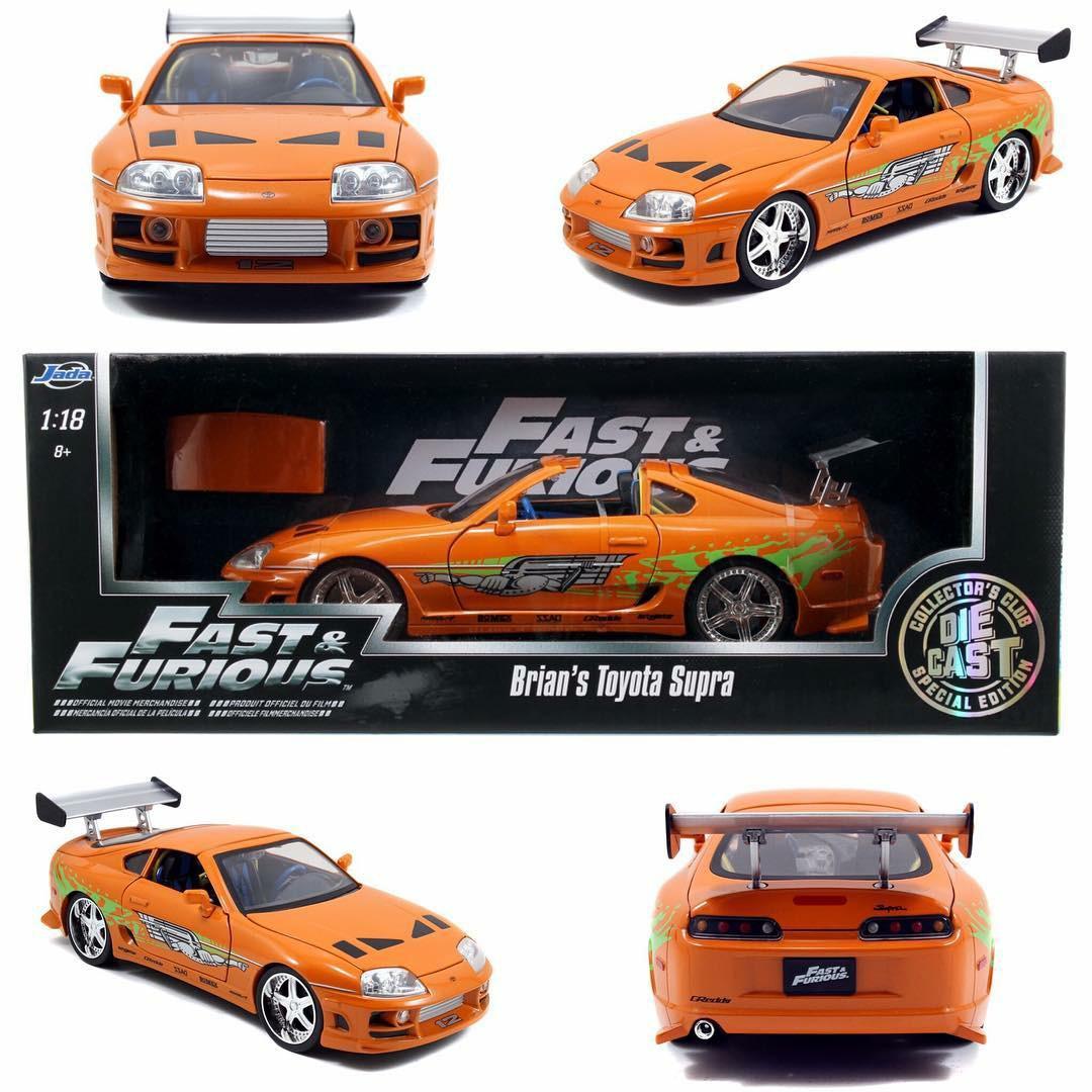 Brand New 1 18 Fast Furious Toyota Supra Toys Games Bricks Figurines On Carousell