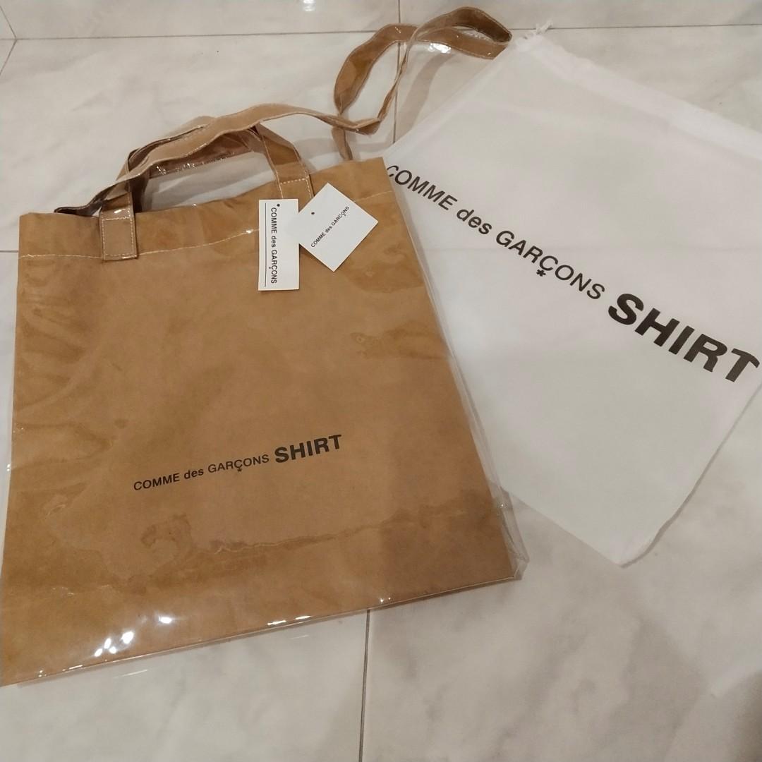 cdg shirt bag