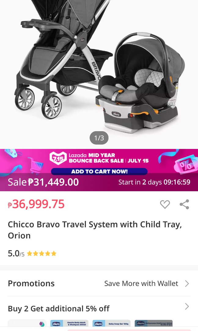 Chicco bravo deals orion