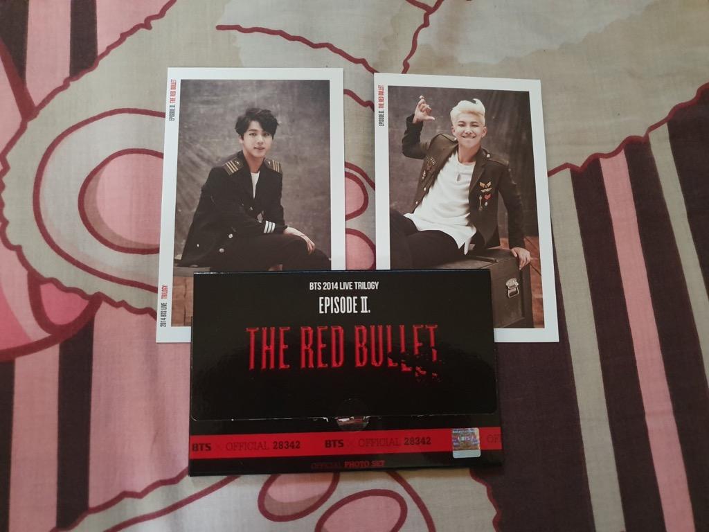 Bts Jin Photo Set The Red Bullet 2014 Hobbies Toys Memorabilia Collectibles K Wave On Carousell
